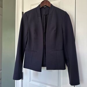 Express navy stretch blazer